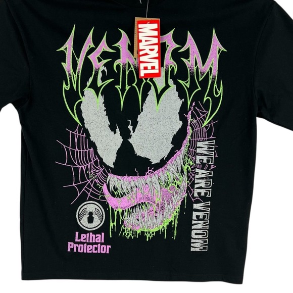 Marvel Other - NWT Marvel Men's Regular Fit Short Sleeve Black T-shirt Sz Medium "We are venom"